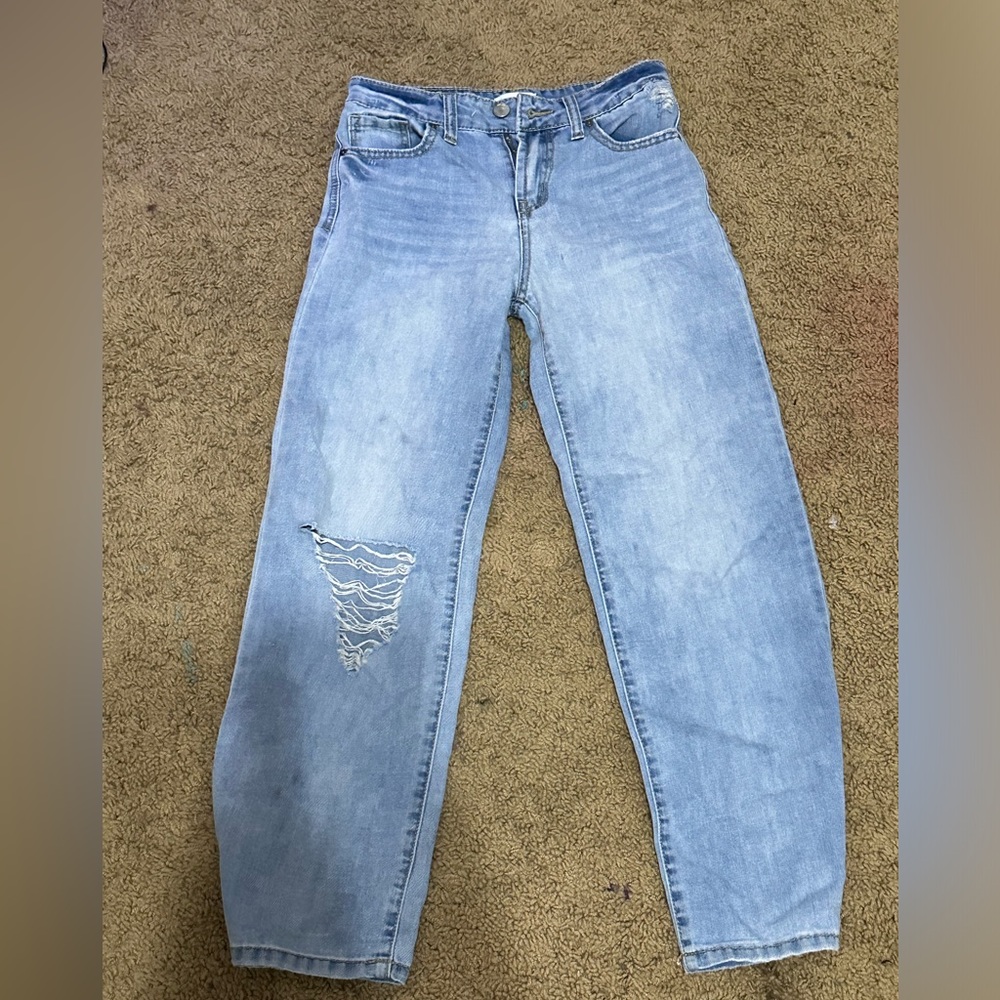 RSQ girls wide leg jeans